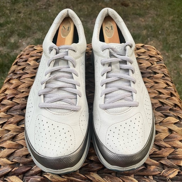 Ecco Biom Perfomance Yak Leather Natural Motion Golf Running Shoes Mens Size 8.5 - Picture 5 of 11